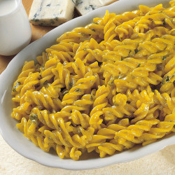 Fusilli al Gorgonzola e Zafferano