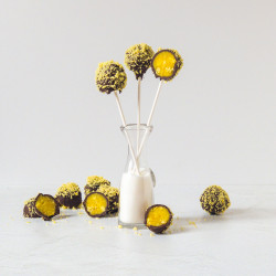 Cake pops con Zafferano Leprotto