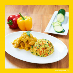 Chicken Pad Thai Rise allo Zafferano Leprotto