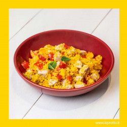 Cous cous d'estate allo zafferano