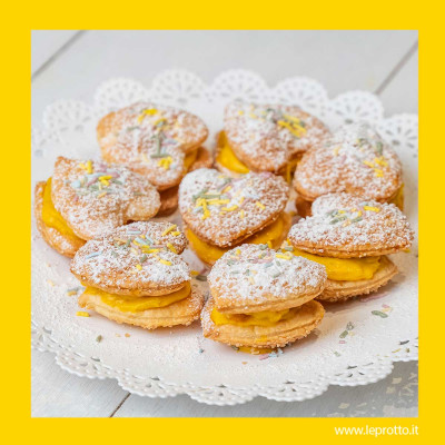 Cuoricini golosi allo zafferano