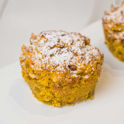 Muffin Pandoro e Zafferano