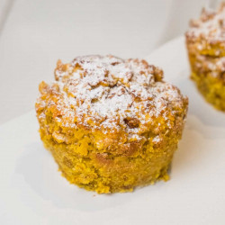 Muffin Pandoro e Zafferano