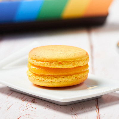 Macarons salati allo Zafferano Leprotto