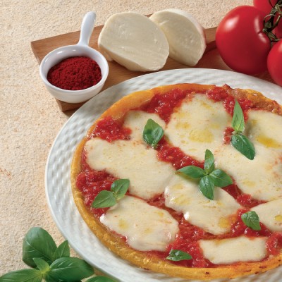 Pizza margherita allo Zafferano