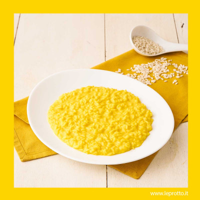Risotto croccante alla milanese