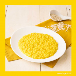 Risotto croccante alla milanese