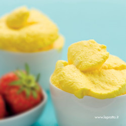 Mousse di limone allo zafferano