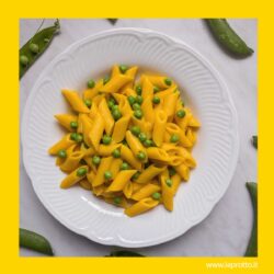 Pasta risottata con piselli