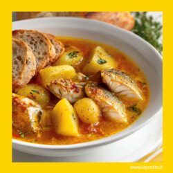 Zuppa di Pesce allo Zafferano Zuppa di Pesce allo Zafferano