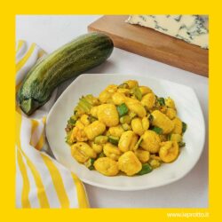 Gnocchi di patate con zucchine e zafferano