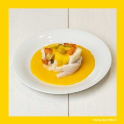 Filetto di pesce alla Leprotto Filetto di pesce alla Leprotto