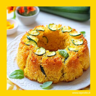 Ciambella di riso al forno