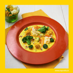 Verdure con salsa allo zafferano Verdure con salsa allo zafferano