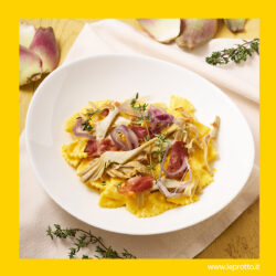 Farfalle allo zafferano