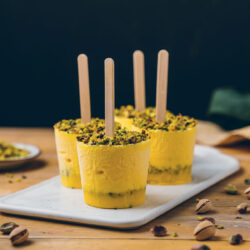 Mousse Lemon Curd, cacao e Zafferano Leprotto