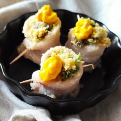 Involtini di pesce allo Zafferano Leprotto Involtini di pesce allo Zafferano Leprotto