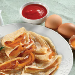 Crêpes Salate allo Zafferano Crêpes Salate allo Zafferano